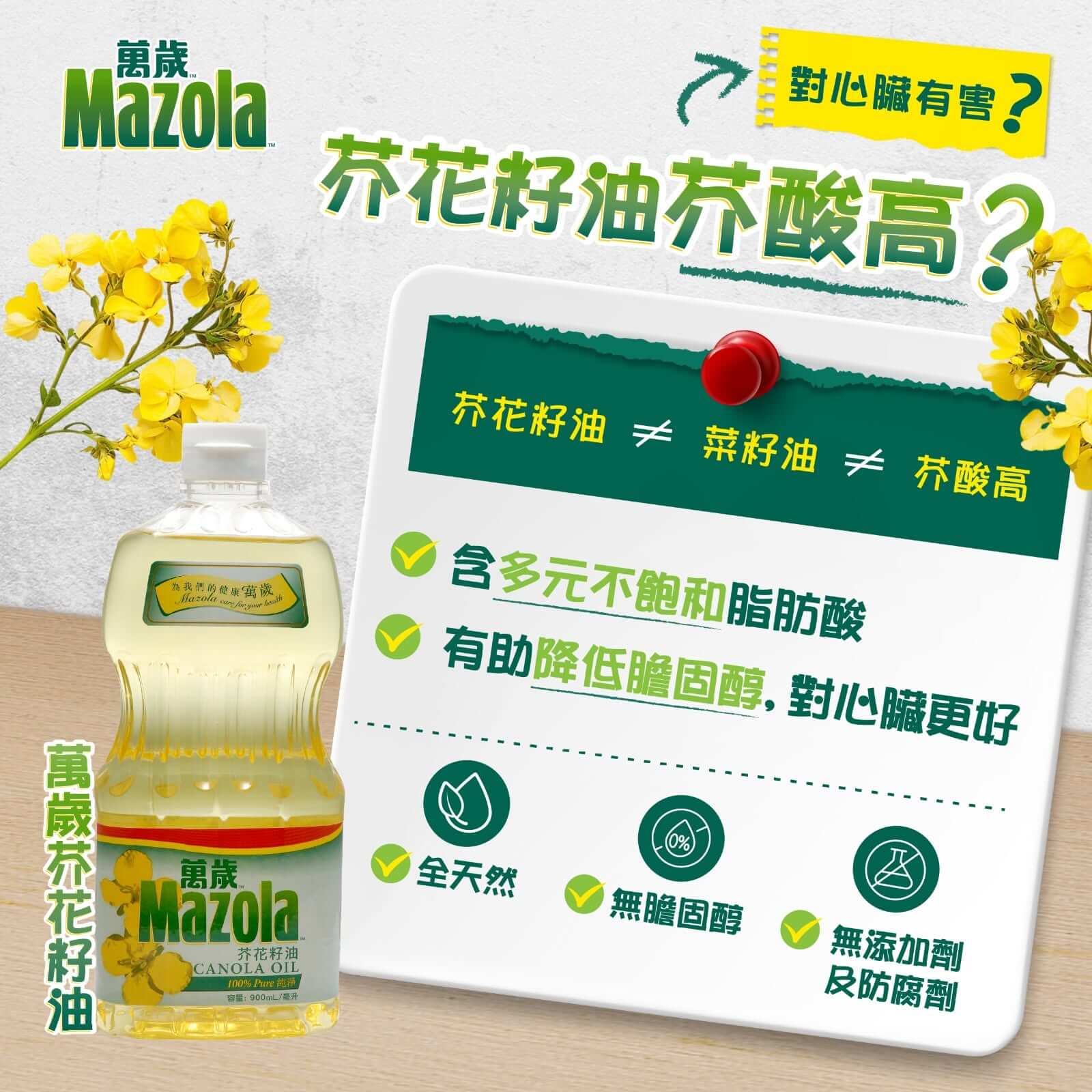 You are currently viewing 芥花籽油芥酸高?