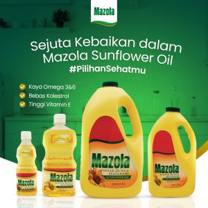 Read more about the article Sejuta Kebaikan dalam Mazola Sunflower Oil