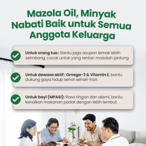 Read more about the article Mazola Oil, Minyak Nabati Baik untuk Semua Anggota Keluarga